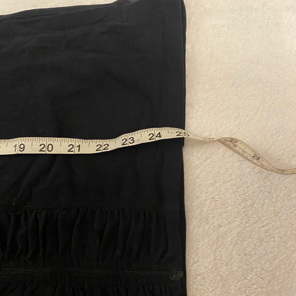 H&M Black Ruffled Zip-Up Hoodie - Picture 10 of 11
